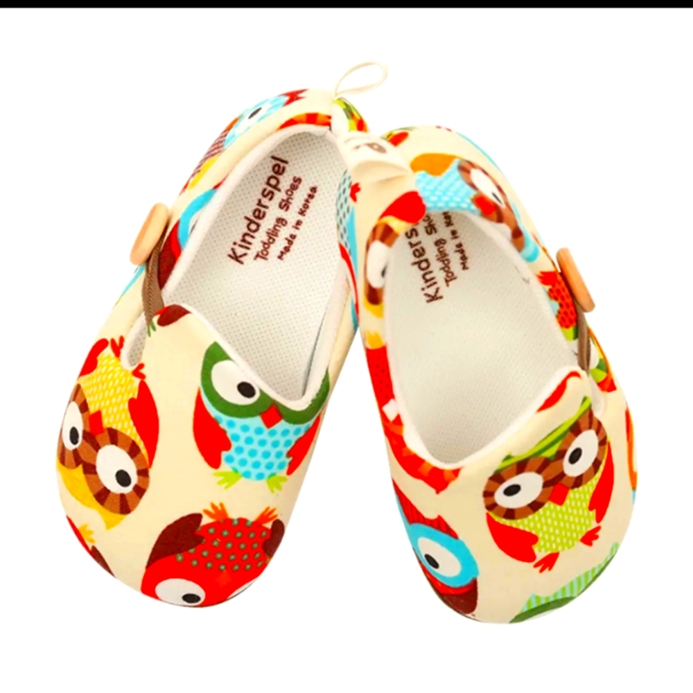 Owl Print Slippers - Unisex Walker Shoes